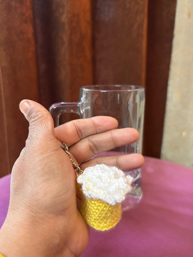 Beer Mug Keychain